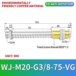 อุปกรณ์เสริมถ้วยดูดสุญญากาศแบบมือจับ FSTE พร้อมตัวกันหมุน AGVG25/50/75-G1/4 - Product Image 5
