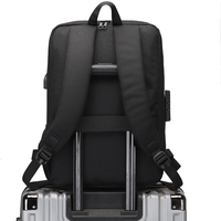 Sac à dos professionnel moderne en coton pour homme avec compartiments de protection séparés pour un voyage d'affaires bien organisé