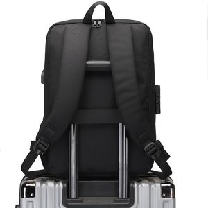 Sac à dos professionnel pour homme avec compartiments de protection séparés, idéal pour les voyages d'affaires bien organisés - Product Image 4