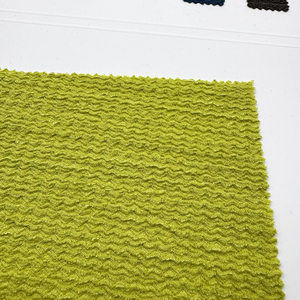 Wrinkled <strong>Fabric</strong> Polyester Spandex Seersucker Fold <strong>Fabric</strong> <strong>Knitted</strong> Polyester Elastic Crepe Pressing <strong>Fabric</strong> for Dress Shirts - Product Image 6