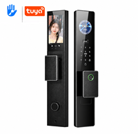 Serrure de porte intelligente Wi-Fi étanche avec reconnaissance faciale et veineuse, anti-regard indiscret, facile à installer, interphone vidéo