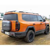 Kit de protection extérieur pour feux arrière style Mecha, noir mat et brillant, compatible JETOUR G700