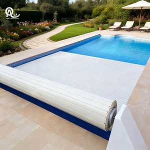 Cubierta para Piscina Automática Eléctrica Personalizada de Alta Calidad Water Crown 2026, Impermeable, a Prueba de Polvo, Fácil de Instalar - Product Image 1