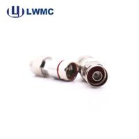 Conector de RF Coaxial N macho, 50ohm, niquelado recto, para cable 1/2 S