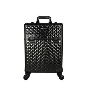 Custodia per trucco all'ingrosso trolley per smalto per unghie custodia per trucco da viaggio per Hairstylist traveling nail Technician makeup Hair Stylist - Product Image 3