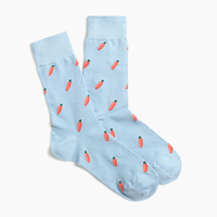 Chaussettes de marcheur de chiens de mode tube de dessin animé 3D coloré personnalisé pour hommes