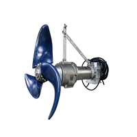 Agitateur submersible MBBR à basse vitesse pour la circulation des supports