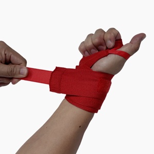 OEM tùy chỉnh bông tay kết thúc tốt đẹp bán buôn đấm bốc băng với tùy chỉnh in ấn hỗ trợ cổ tay băng - Product Image 3