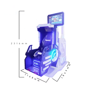 Máy nghe nhạc duy nhất 9D VR bay mô phỏng 360 độ xoay trong nhà thực tế ảo chuyến bay roller coaster Simulator - Product Image 6