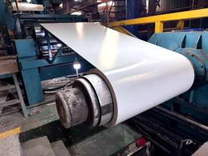 Bobine d'acier galvanisé prélaqué PPGL en tôle <span class=keywords><strong>de</strong></span> <span class=keywords><strong>zinc</strong></span>, revêtement couleur, conforme ASTM, avec couleurs RAL personnalisées - Product Image 4