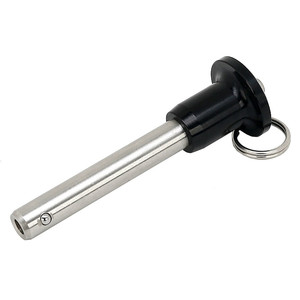 Goupilles de sécurité en aluminium à fixation rapide, goupilles à bouton à dégagement rapide en acier inoxydable, goupilles à bille avec anneau - Product Image 2