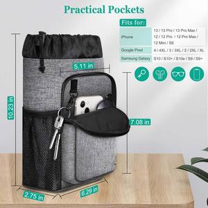 Promoción de muestra gratuita: Bolsa para bastones, organizador de almacenamiento para bastones resistente al agua, bolsa de mano con portavasos OEM - Product Image 5