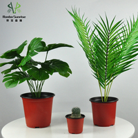 Ventes en gros de pots de pépinière en terre cuite de 5 gallons, sur mesure, grands pots en plastique colorés en forme de dôme, épaissis pour le jardin
