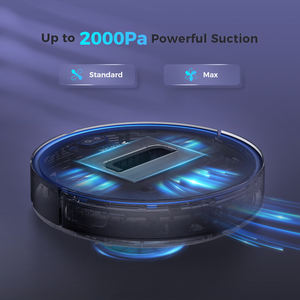 Robot aspirateur Intelligent, vadrouille humide avec Station <span class=keywords><strong>de</strong></span> <span class=keywords><strong>recharge</strong></span>, Navigation cartographique, Robot aspirateur avec Base <span class=keywords><strong>de</strong></span> Charge - Product Image 3