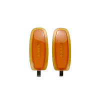 LUJESS – Nouvelle lumière de positionnement avant ABS jaune pour pare-chocs de voiture, Plug+Play, pour Flying Spur Continental GT 2012-2017 3W3945071B