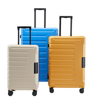 Valise à roulettes populaire 2024 de conception unique, rapport 3:7, avec sac de voyage, ensembles de valises