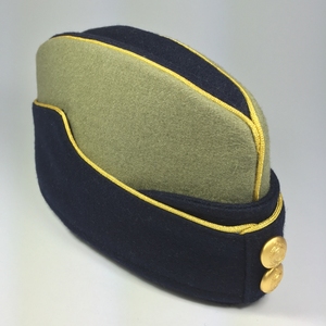 Casquettes de garnison latérales unisexes personnalisées de haute qualité en tissus sélectionnés de qualité supérieure avec logo Support de personnalisation - Product Image 4