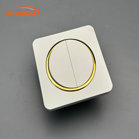 Prise Murale Tactile Unipolaire Standard UE Schuko F 16A 250V IP26 Élégante Moderne en PC Ignifuge 1 Sortie Garantie 10 Ans pour la Maison