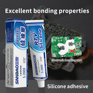Adhésif de mastic de silicone résistant au feu de haute Performance Excellent scellant de silicone ignifuge pour la carte électronique - Product Image 5