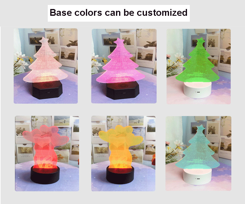 Factory Direct Sales Table Lamps Led Base Light for Acrylic. Table Lamps Led Base Light for Acrylic · image 6