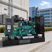 Groupe électrogène Perkins 150 kVA à châssis ouvert, générateur diesel 120 kW de type ouvert, système de refroidissement par eau triphasé AC