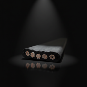 Cable Plano de Cobre y Goma YFFB, Alta Flexibilidad, Resistente al Desgaste, Uso Industrial <span class=keywords><strong>en</strong></span> Exteriores para Maquinaria Móvil, Suministro a Granel - Product Image 4