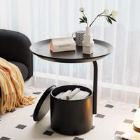 Tables Basses d'Appoint Multifonctionnelles Modernes et Minimalistes pour Salon, en Bois Durable, Faciles à Nettoyer, Vente en Gros Usine