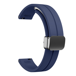 <span class=keywords><strong>Bracelet</strong></span> de <span class=keywords><strong>montre</strong></span> en silicone fin de 14 mm pour <span class=keywords><strong>montre</strong></span> <span class=keywords><strong>Garmin</strong></span> Lily 2, boucle magnétique pliable, <span class=keywords><strong>bracelet</strong></span> de remplacement en caoutchouc souple hypoallergénique - Product Image 5