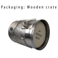 Silencieux catalytique à trois voies de fabrication chinoise SCR/DPF/DOC Utilisation générale des camions à moteur diesel pour remplacer/réparer les DPF-BS-190-009
