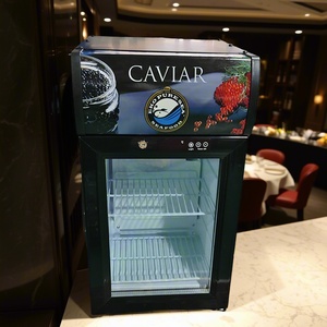 Réfrigérateur sur mesure de 25 L avec éclairage LED pour la présentation du caviar et d'autres délices - Product Image 1
