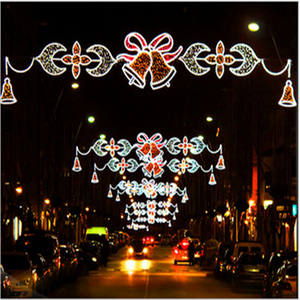 Vintage Cross Street Halloween Lights Ip65 For Old Town Streets And Parks - Product Image 1