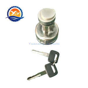 Saklar pengapian PC200-7 kualitas tinggi dengan kunci untuk Komatsu Excavator PC200 PC200-7 saklar Starter dengan kunci - Product Image 2