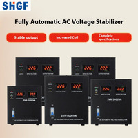 Prix d'usine 5 kVA Monophasé CA Régulateur électronique automatique en cuivre SVC 220 V 60 Hz Stabilisateur AVR pour machine à crème glacée