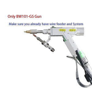 Pistolet de soudage laser à fibre portatif ultraléger 0,9 kg 3000 W 4 en 1 avec têtes de nettoyage, découpe et décapage de la rouille RayTools BW101-GS QBH - Product Image 2