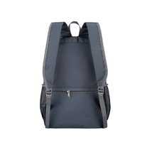 Sac à dos de sport et de loisirs robuste, résistant à l'eau, léger, avec fermeture éclair, motif géométrique, en polyester, pliable, avec cadre externe
