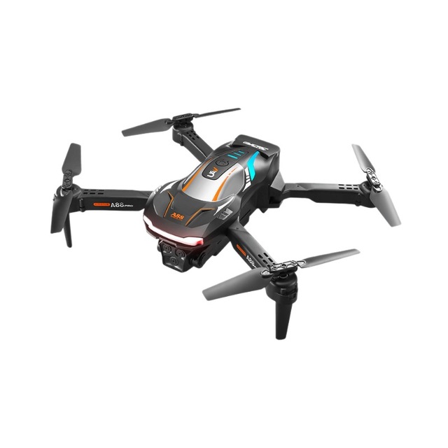 4K HD UAV A88 Drone Three-Camera Professional Drones with Camera Fpv Support Remote Control Toys