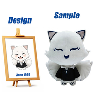 Pabrik Mainan Shengye Desain Baru Kustom Boneka Rubah Super Lembut Lucu Kartun Boneka Hewan Rubah Merah untuk Hadiah Anak Dewasa