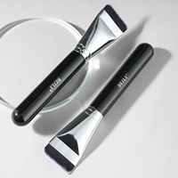 Outils de beauté cosmétiques en gros, pinceau plat pour fond de teint, poils synthétiques ultra fins, certifié CE, pour fond de teint liquide