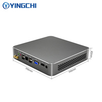YINGCHI Openciaw AI PC Mini Ordinateur de Bureau Intel Core I5 4K Double Moniteur Ports VGA DDR3L SSD Windows 11 Linux Industriel