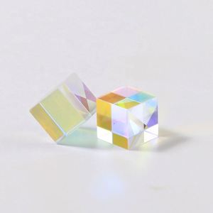 Fotografía Vidrio óptico K9 25mm Cuatro lados Recubrimiento colorido X-cube Prism - Product Image 4
