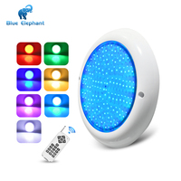 Éclairage LED RGB subaquatique pour piscine, 12V, mural, en résine ABS, étanche IP68, télécommande, intensité réglable, portable