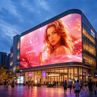 960x960mm Outdoor P5 LED-Bildschirmpanel IP65 Wetterfeste Kommerzielle Werbe-Videowand-Anzeige für Gebäudefassaden