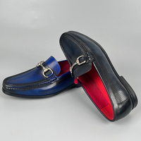 Büros chuhe aus echtem Leder Atmungsaktive Slipper Business-Schuhe Business-Schuhe Hochwertige Gummi-Einlegesohle Herren-Freizeit schuhe