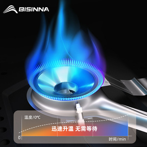 Bisinja Portable Outdoor Gas <b>Stove</b> Cassette Magnetic Cooktop For Camping And Home Use - Product Image 5