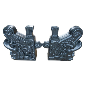 Muestras Gratis, Tejas Decorativas con Patrón en Ambos Extremos, Tejas Chinas de Estilo Asiático, Teja de Resina Sintética - Product Image 1