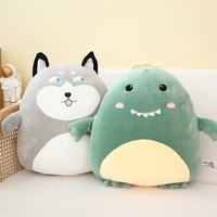 Nouveau design Oreiller en peluche pour enfants Jouet animal pour cadeaux Oreiller en peluche dragon Jouet en peluche personnalisé Dragon