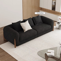 Ensemble de canapés modulaires de luxe en PU pour bureau, confortables, en tissu et garnis de mousse, pour usage scolaire, hôtelier et professionnel, vente en gros