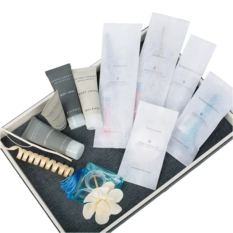 Supply Environmental Protection Packaging Disposable Guest Room Hotel Amenities