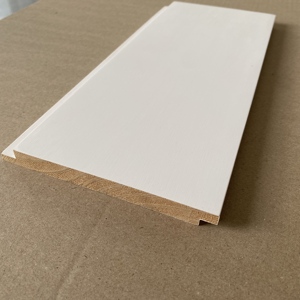 Customized Shiplap Board Radiata Pine <b>White</b> Wall Panel Nickel Gap Wood Wall Panels Pre-finished Shiplap Wall Plank - Product Image 3