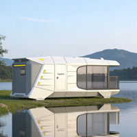 X30 Maison Capsule Préfabriquée Moderne et Innovante, Mini-Maison Intelligente de Luxe pour Hôtels et Logements, Adaptée à Tous les Environnements